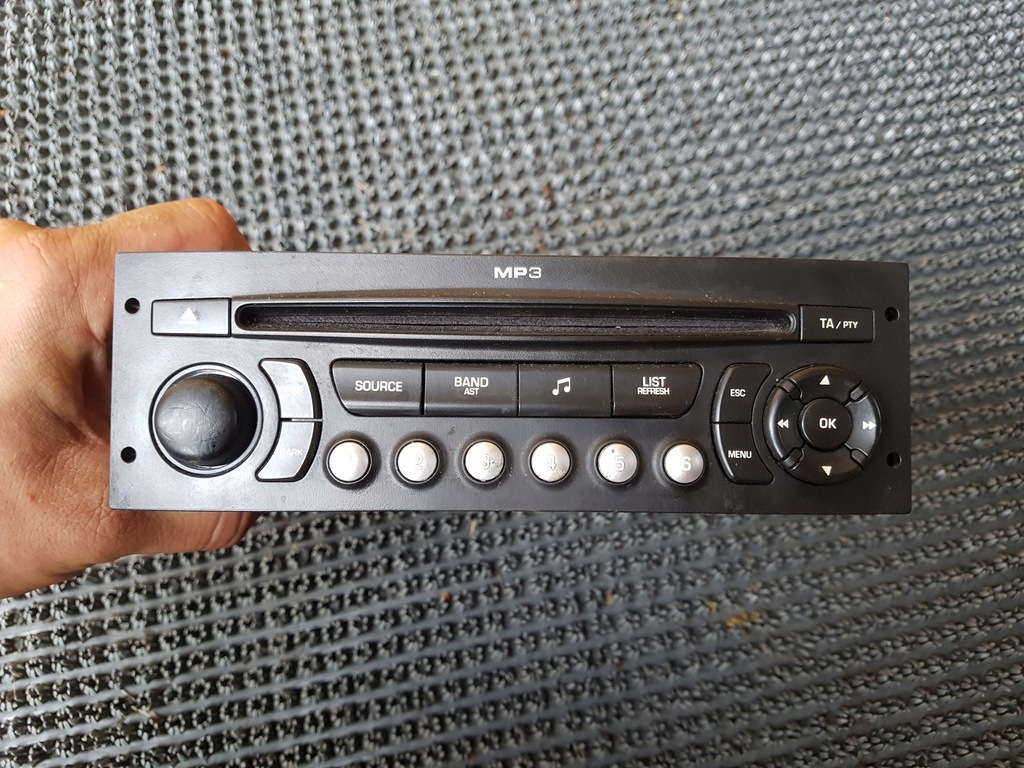 фото №3, Peugeot 207 радио cd mp3 96662669xt