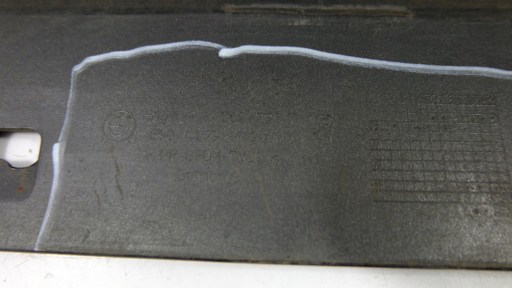 фото №8, Bmw 3 e90 молдинг накладка поріг права 7062298