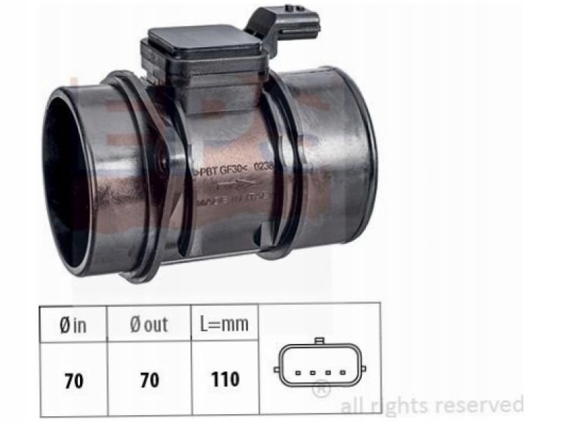 Расходомер renault megane 3 1.5-1.9 modus grand modus 1.1 1.5 Цена