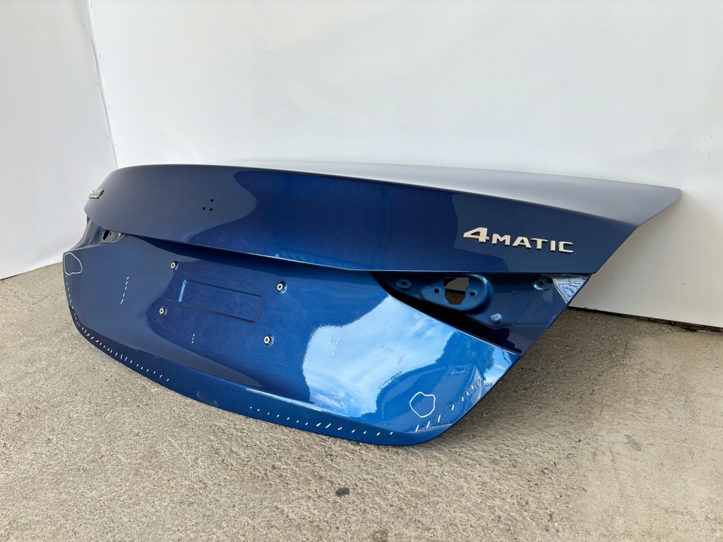 фото №7, Mercedes c-klasa w206 sedan крышка багажника багажника задняя