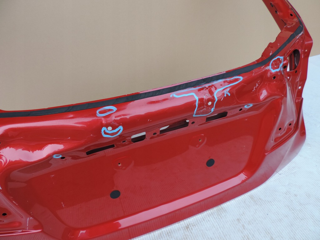 фото №6, Toyota c-hr 2016 2017 задняя крышка багажника