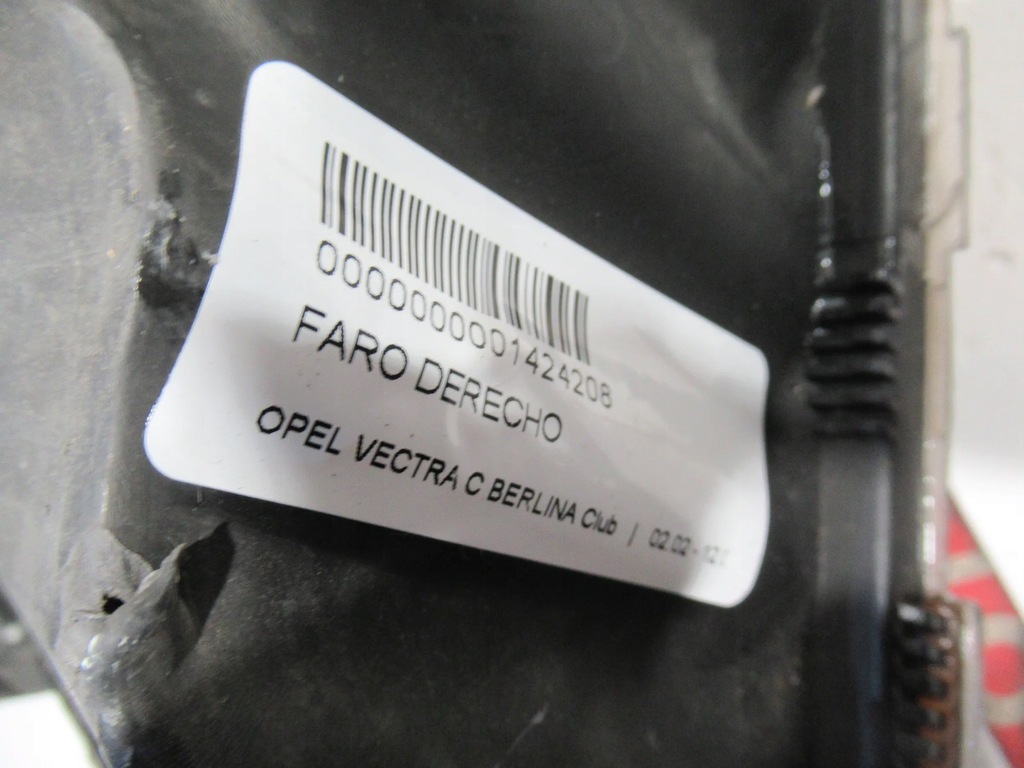 фото №7, Лампа перед левая opel vectra c 01-