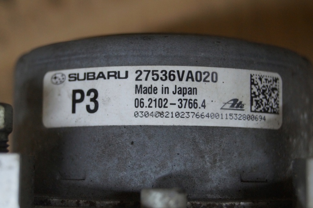 фото №9, Насос abs subaru impreza wrx iv p3 27536va020