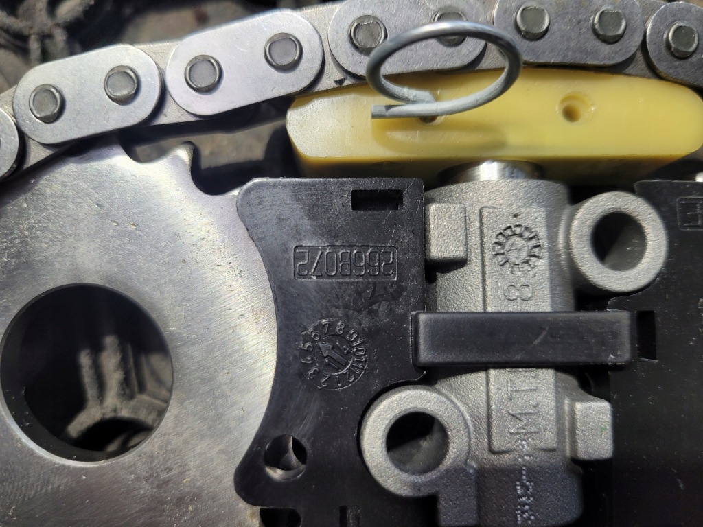 Fiat ducato 06 2.3 d цепь валов распределительного вала с натяжитель новый Оригинал