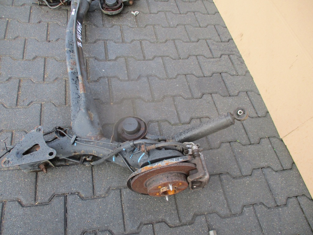 фото №8, Oś балка підвіска задня задні підрамник задня задній fiat panda iii 4x4 cross