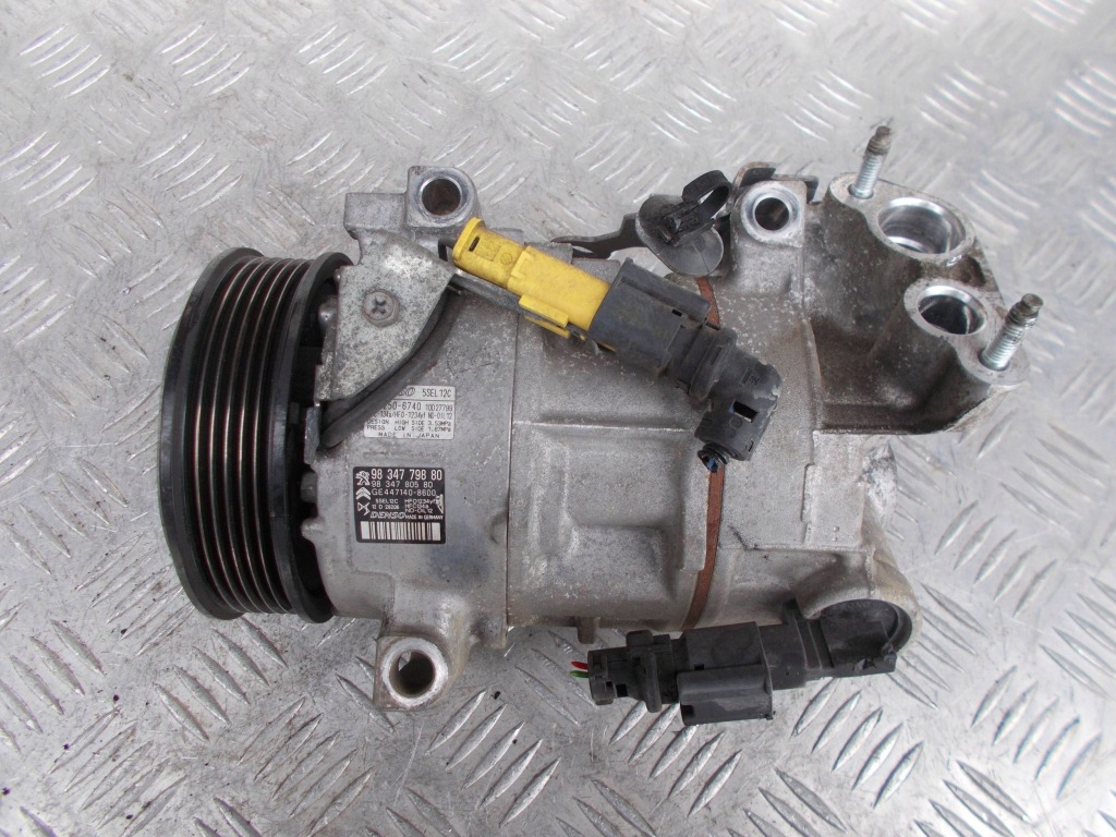 фото №1, Opel crossland corsa f peugeot 2008 компрессор кондиционера 1.2 vti