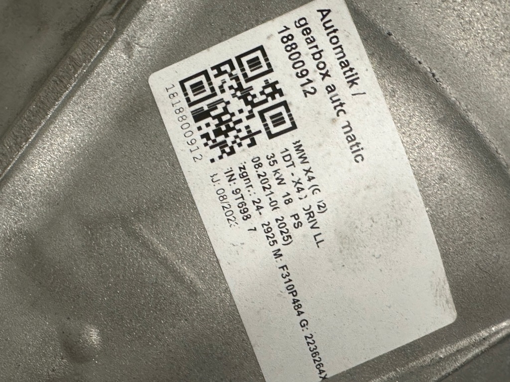 фото №7, Bmw x3 g01 x4 g02 коробка передач передач ga8hp51x