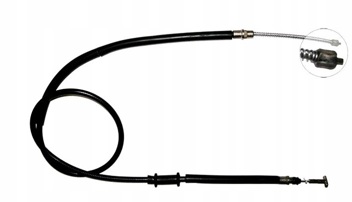 фото №1, Трос тормоза ручного fiat palio weekend 96-04 lt