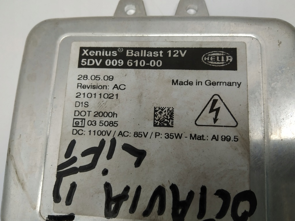 фото №6, Преобразователь ксенон d1s hella 5dv009610-00 оригинал