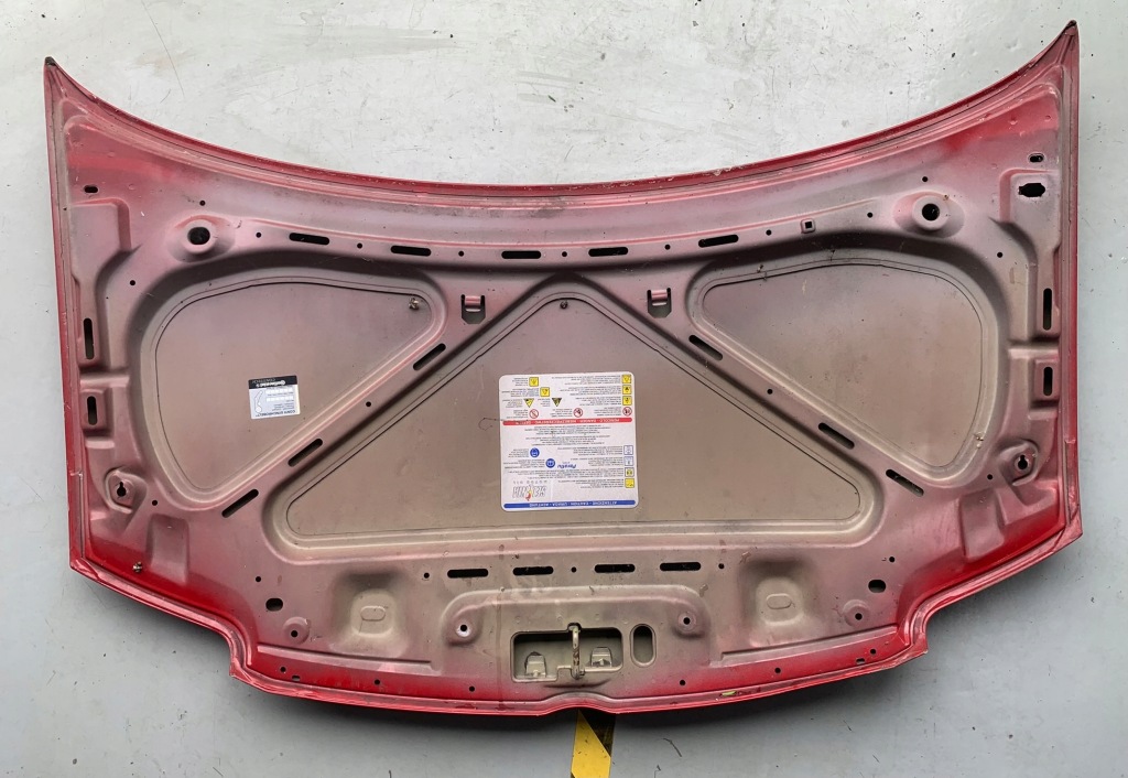 фото №7, Капот крышка двигателя fiat panda ii 169 03-12 color 111/a