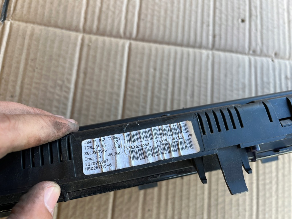 фото №3, Счетчик приборы renault scenic ii 2003-2009 1.9 dci 207 tys.km