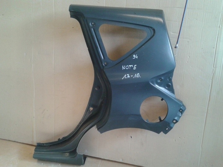 фото №1, Nissan note 2013 крила лівий задня