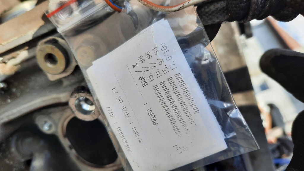 фото №15, Двигатель lf 2.0b 141m mazda 6 02-07r измерение