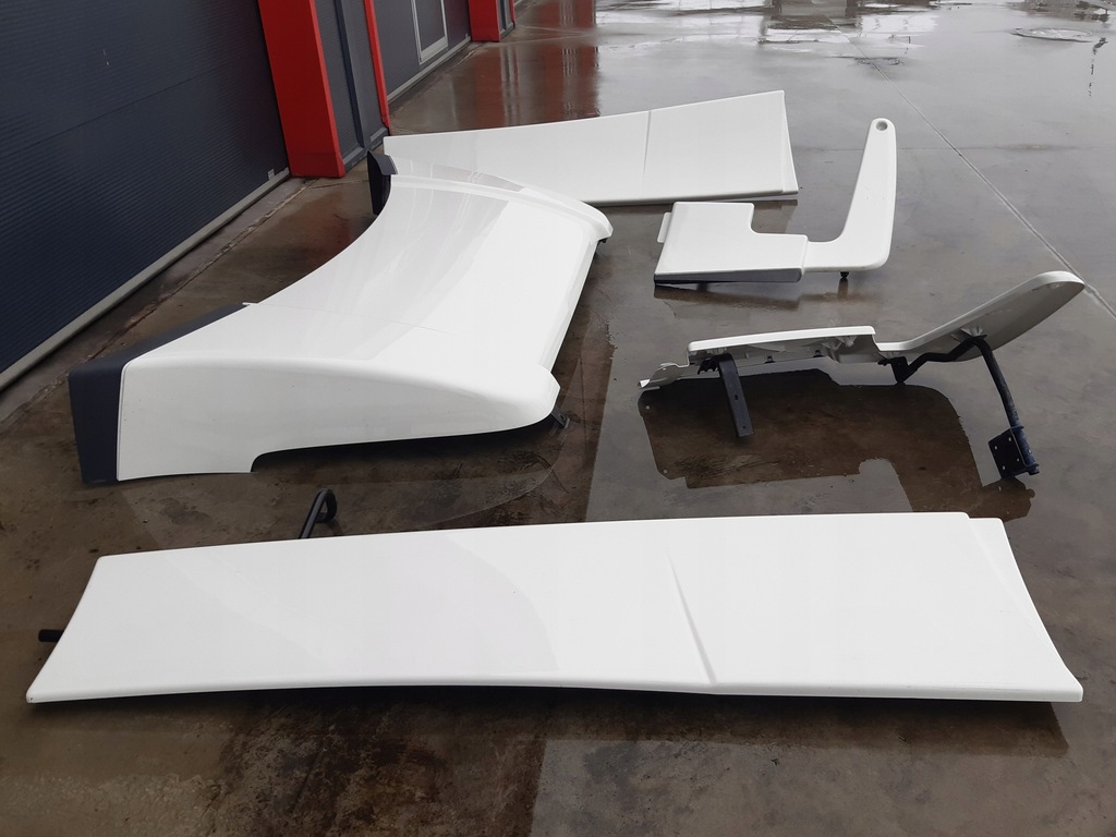 фото №6, Nowe оригинальные полный спойлеры ветровик спойлер volvo fh 4 lift fh 5