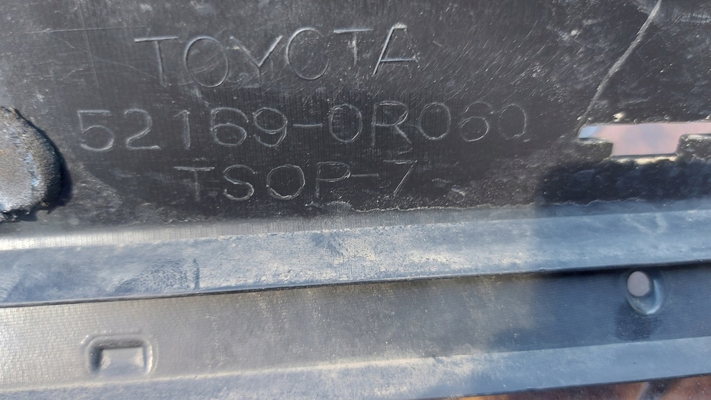 фото №13, Спойлер накладка бампера задняя toyota rav4 iv 15-