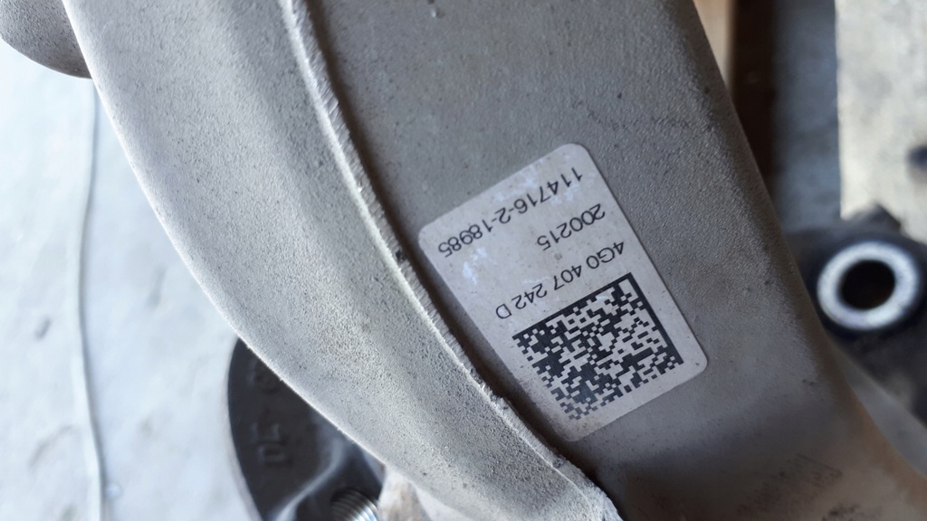 фото №14, Sq5 8r q5 поворотный кулак левая перед 3.0 tfsi s4 b8 a4