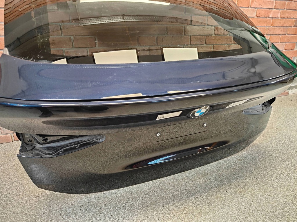 фото №11, Крышка багажника задняя задняя багажника bmw 6 g32 цвет 416 carbonschwarz