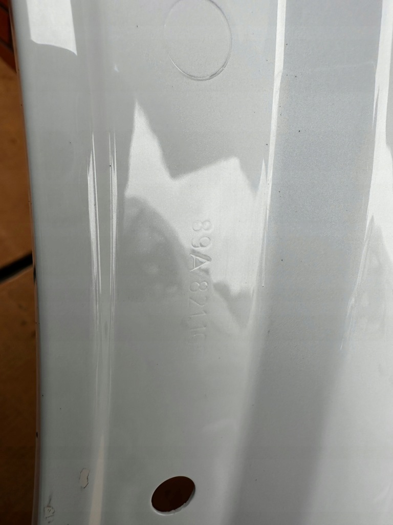 фото №8, Audi q4 e-tron 89a 2021- крыло левый перед белый хороший оригинал