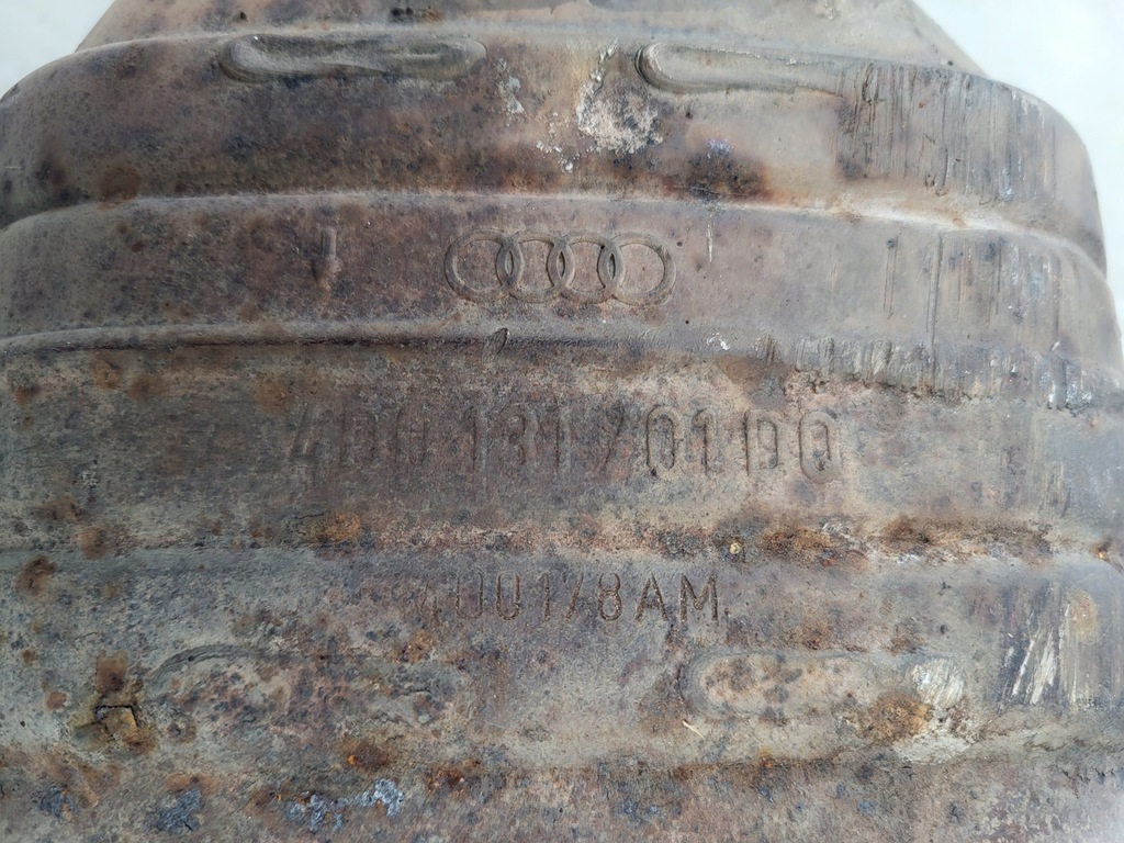 фото №7, Audi s8 d2 a8 4.2 360 km lift труба выхлопная корпус катализатора гаситель