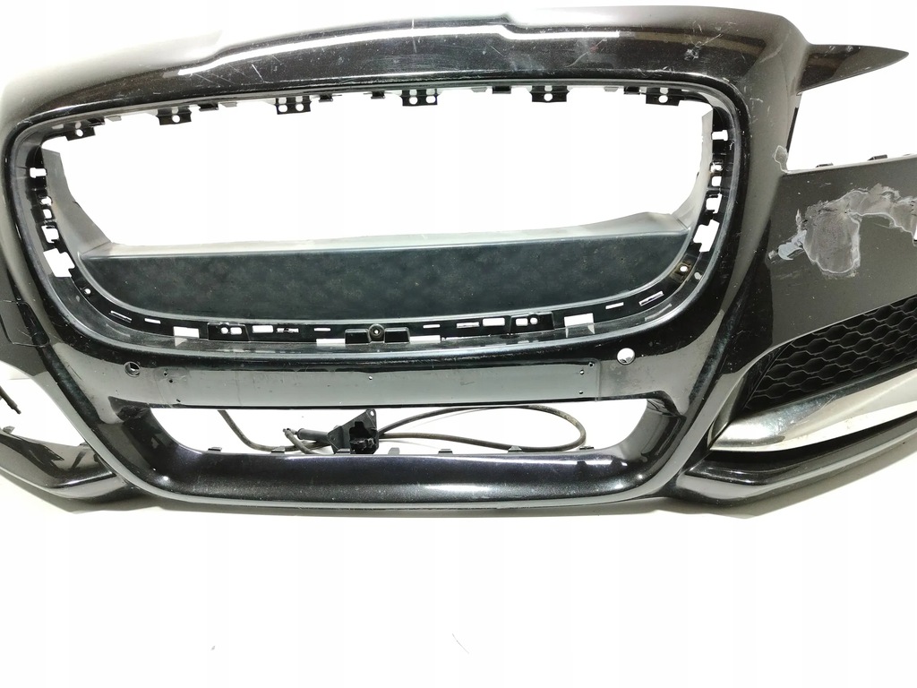 фото №9, Jaguar xf x260 xf бампер перед хром решітка