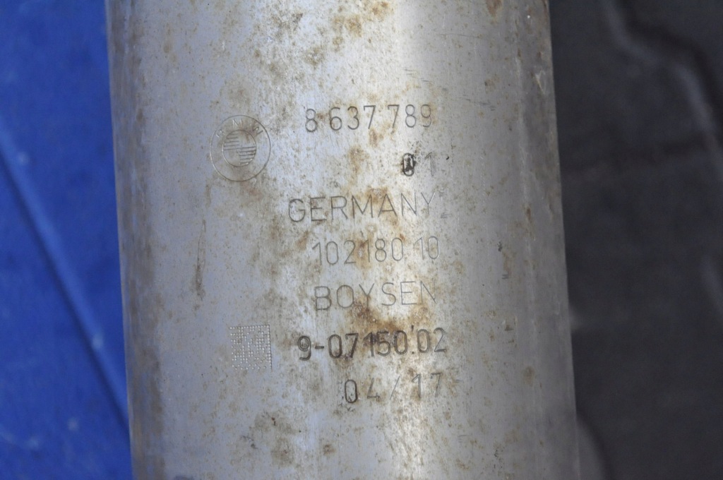 Bmw f22 1.5 вихлоп гасник кінцевий kompletny Оригінал