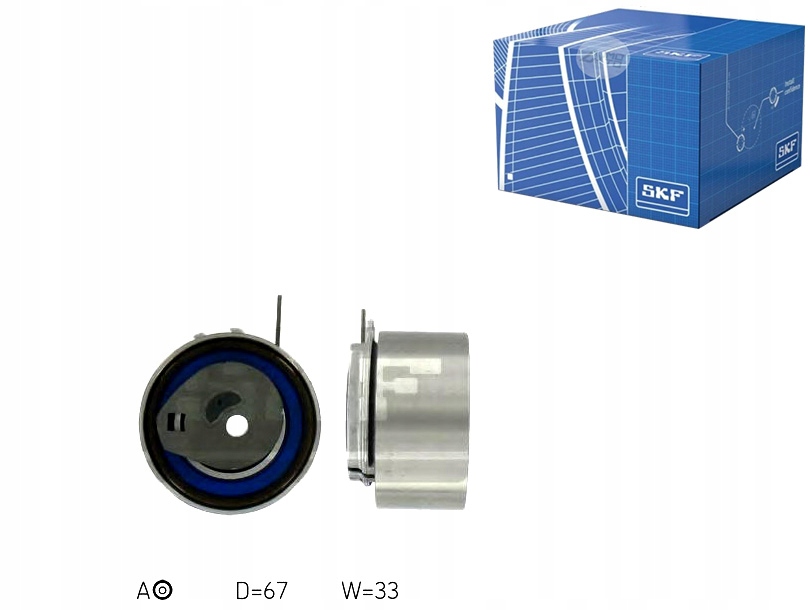 фото №1, Skf ролик ремень распределительного вала chrysler 2,4 voyager iv
