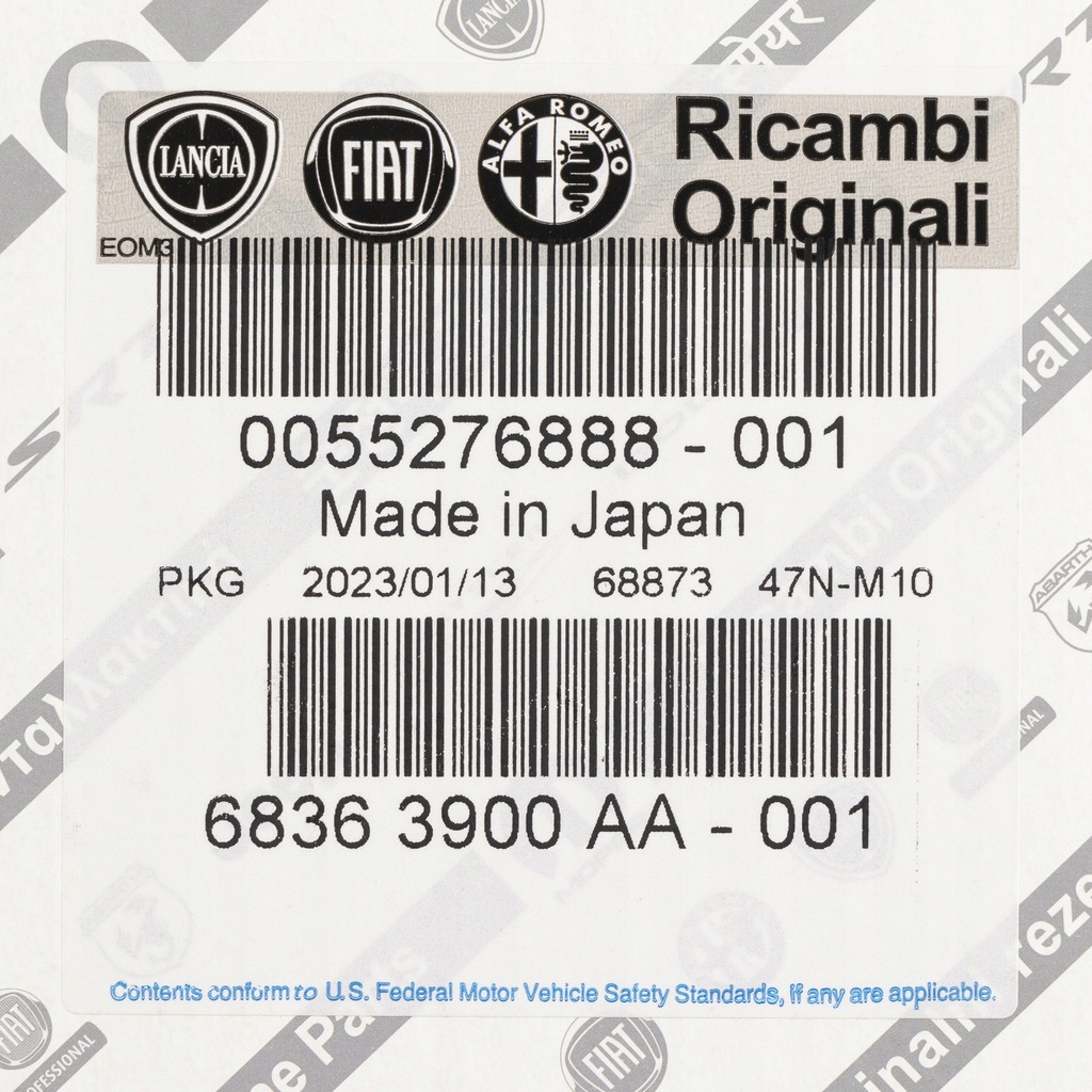 фото №8, Fiat оригінальний номер 55276888 датчик температури вихлопних газів