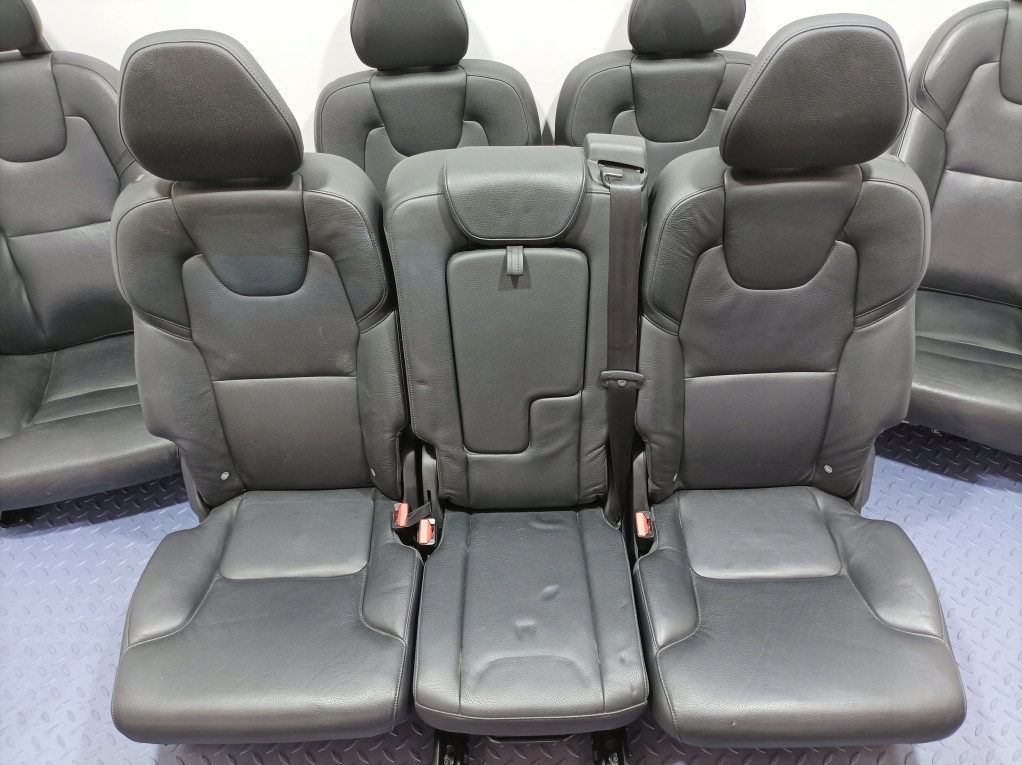 фото №6, Volvo xc90 ii сидіння заднє сидіння обшивки салон шкіра momentum eu