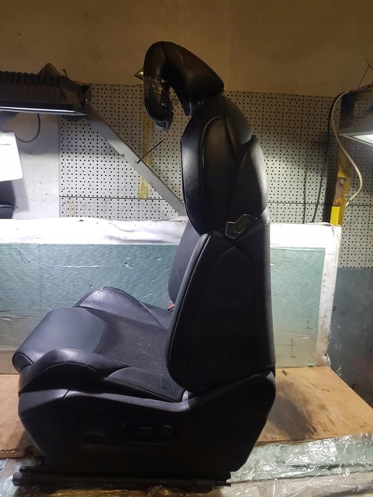 фото №6, Сидіння лівий перед шкіра elektryc citroen c5 iii x7