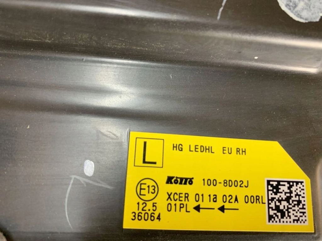 фото №6, Nissan qashqai j12 21r фара правый лампа правая 2021 fullled 100-8d02j