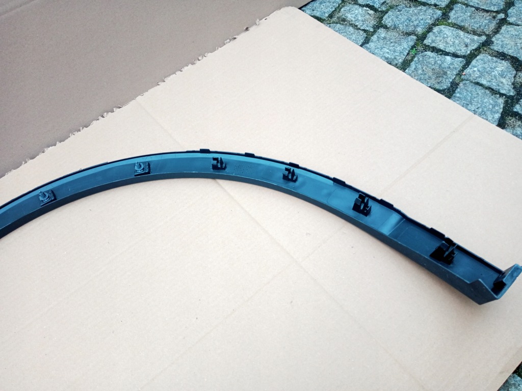 фото №11, Vw tiguan allspace правая молдинг крыла задняя