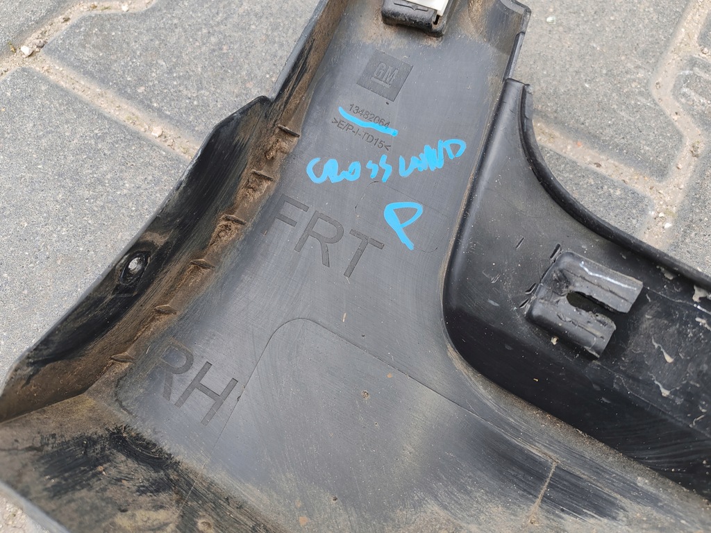 фото №5, Молдинг порог наружная правая накладка 13482064 opel crossland x 17-22