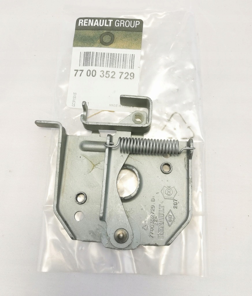 фото №2, Замок капот renault clio ii master ii 7700352729 оригинал