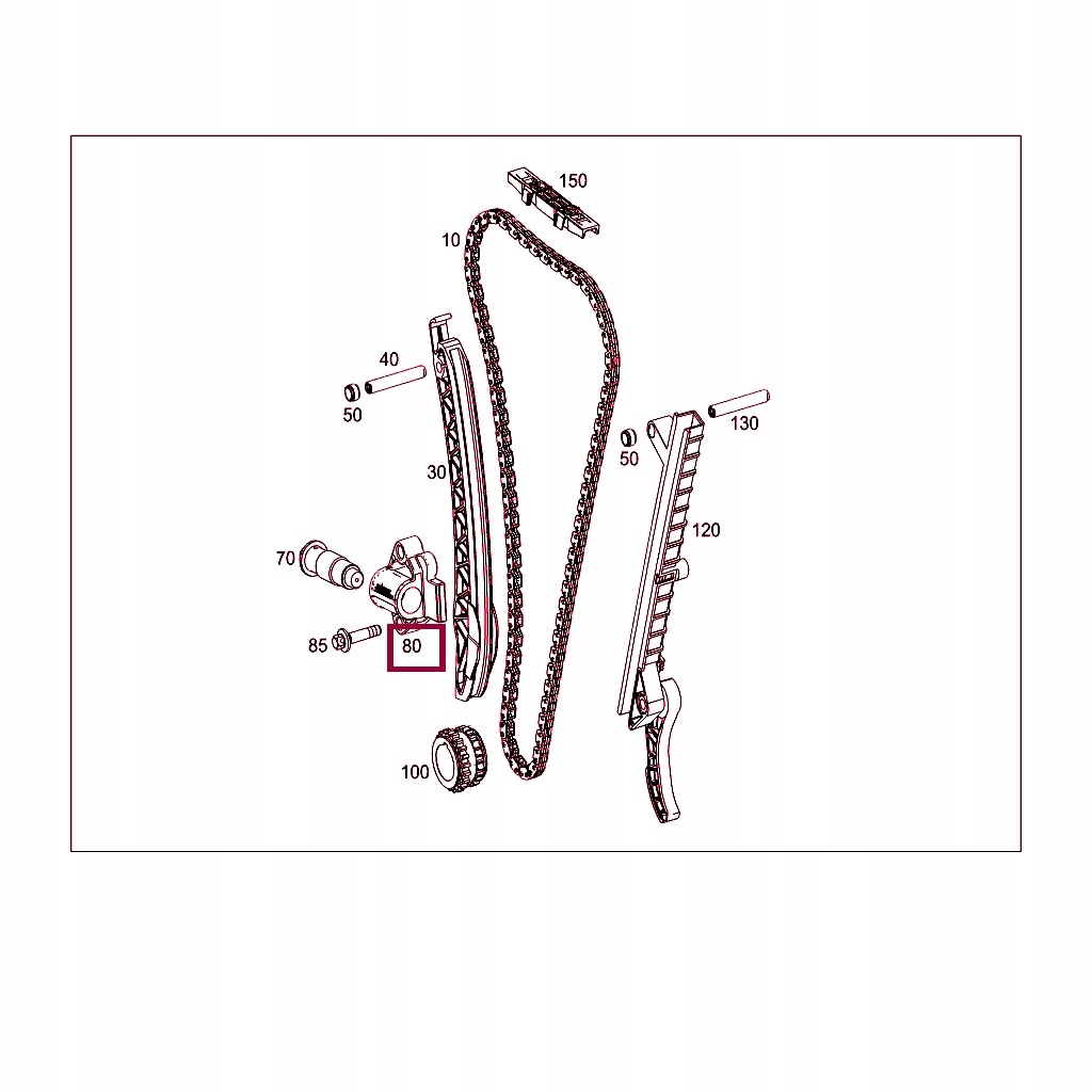 фото №12, Mercedes w176 w246 w205 w212 cla w117 gla 1.6 2.0 cgi грм kompletny