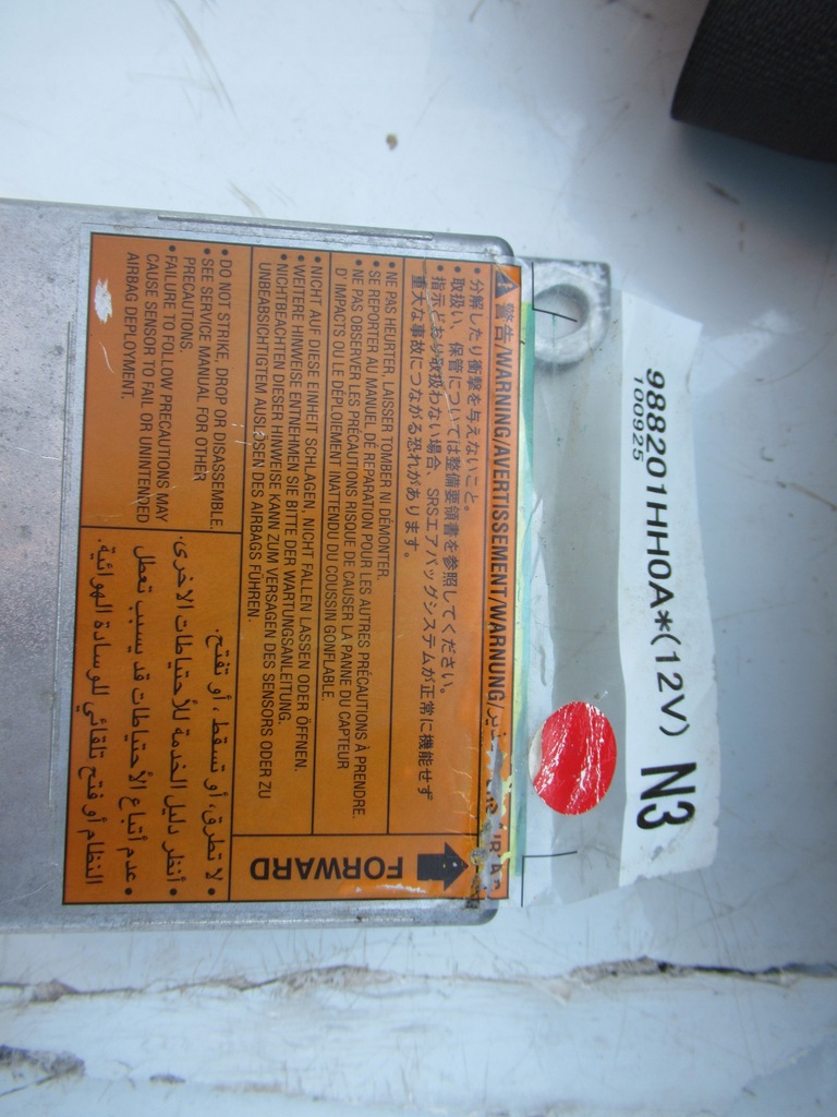 фото №5, Micra k13 приборная панель приборная панель подушки безопасности ремни датчик