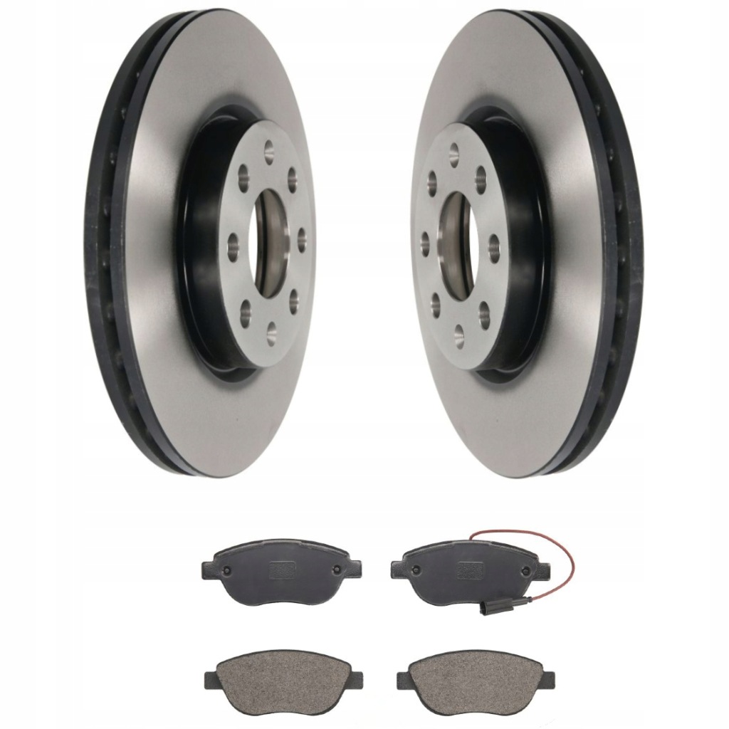 фото №1, Гальмівні диски + гальмівні колодки do fiat grande punto 05- punto evo