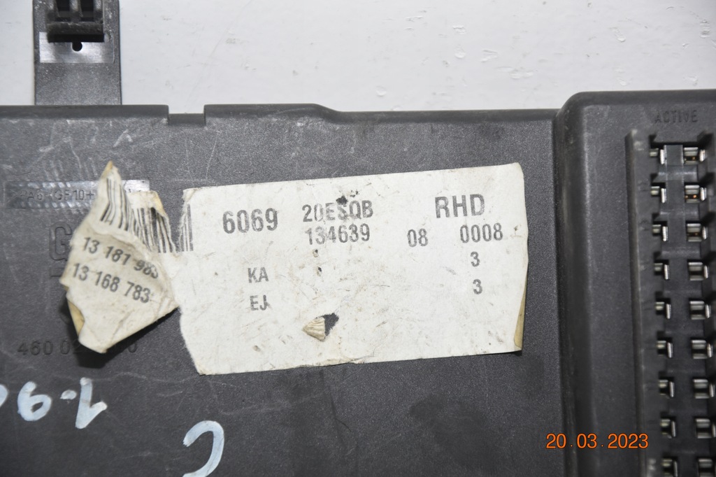 фото №4, Модуль комфорта bsi opel vectra c 13168783