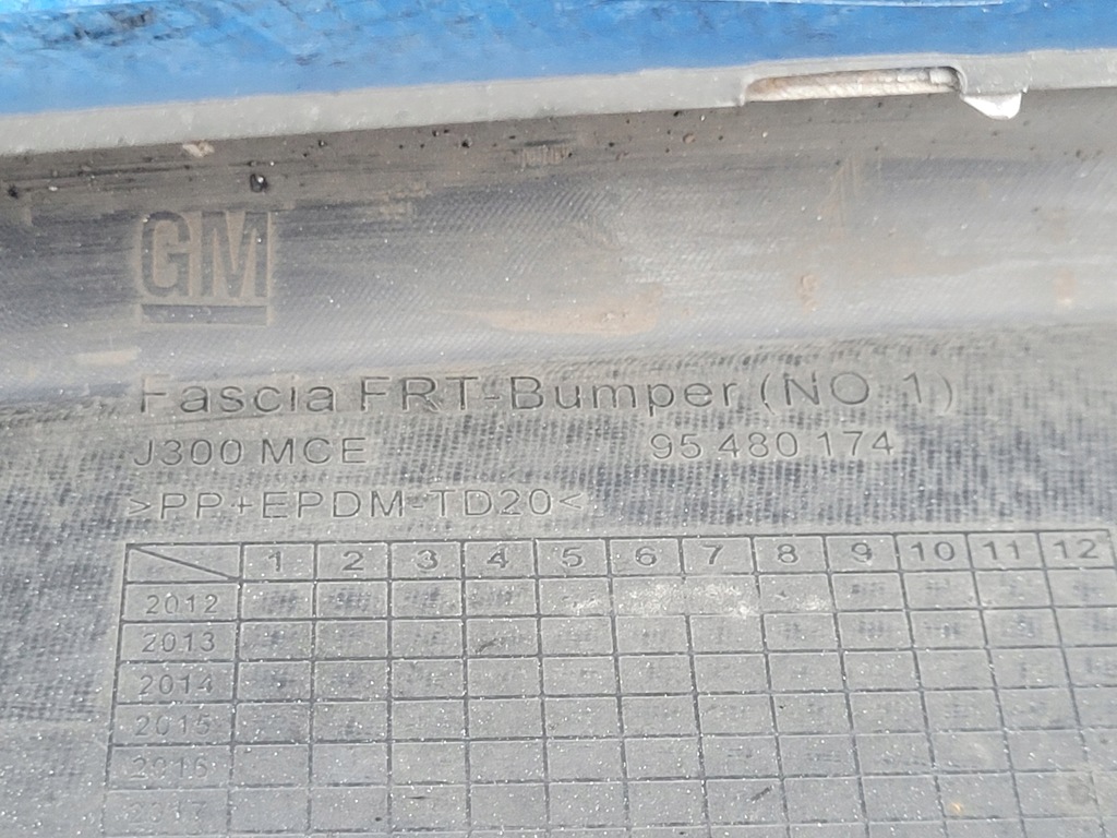 фото №15, Chevrolet cruze j300 | бампер перед передний lift 95480174 | 224