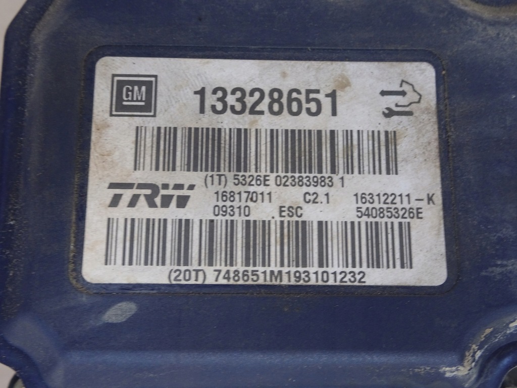 фото №11, Насос abs opel insignia 13328651