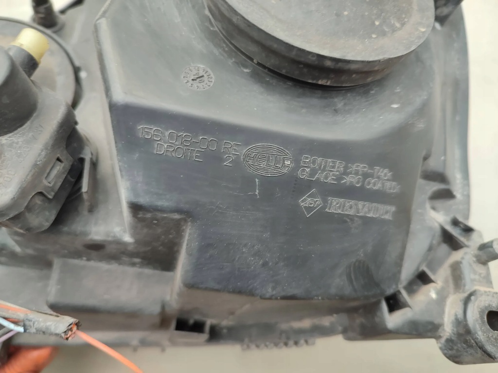 фото №7, Фара лампа правый clio ii thalia 2005 fl lift