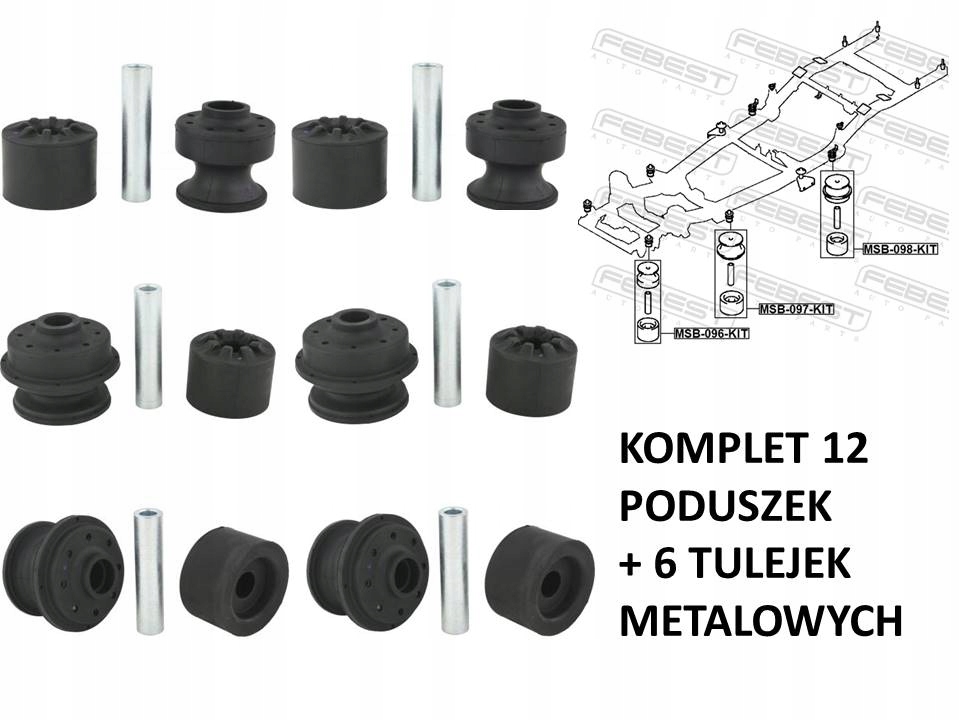 фото №1, Подушка резиновый элемент втулка рамы mitsubishi l200 2015-