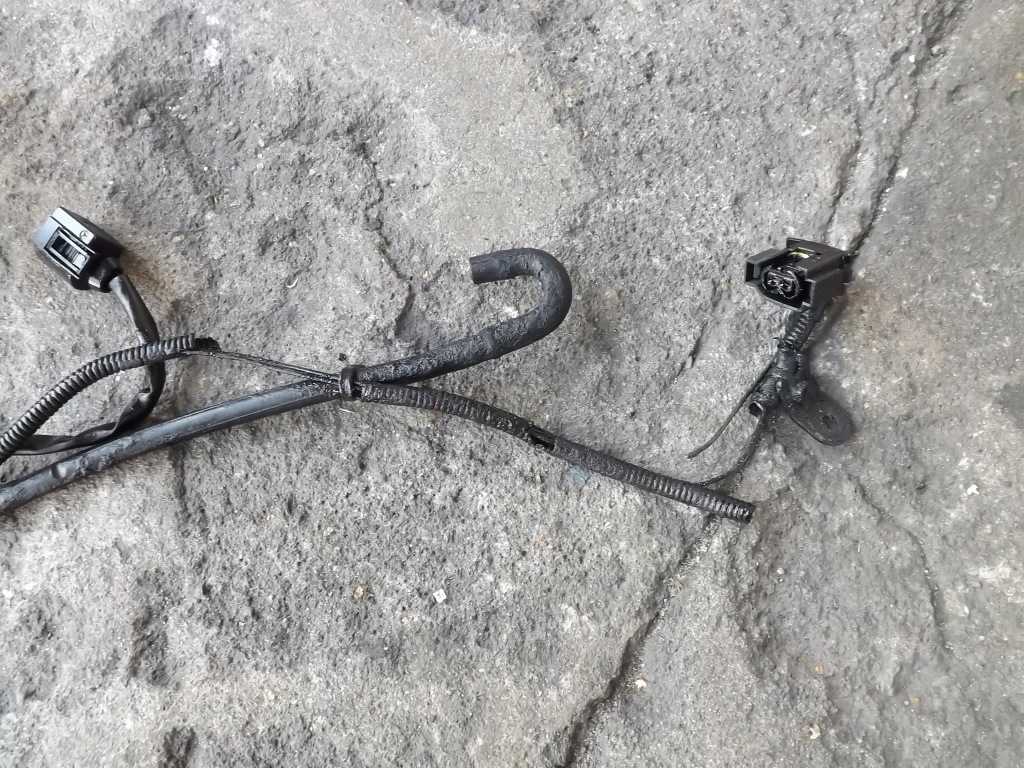 фото №16, Mercedes w203 2.2 cdi електропроводка джгут двигуна a6111500333