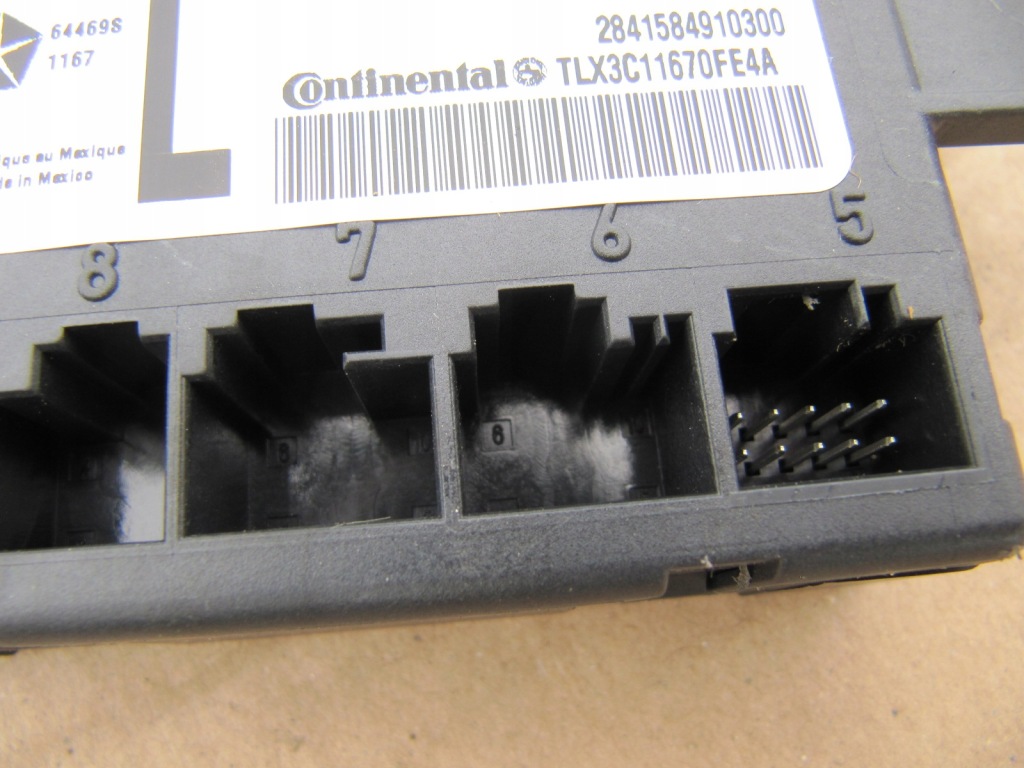 Chrysler pacifica 2019 блок управления дверь левый перед передний водителя модуль с Разборки