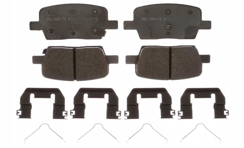 фото №1, Тормозные колодки тормозные задняя chevrolet camaro 2016 - 2020