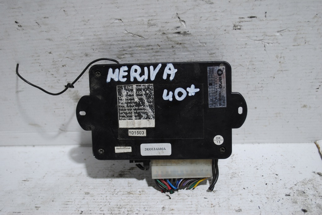 фото №1, Модуль сигнализация opel meriva qx002 tiga