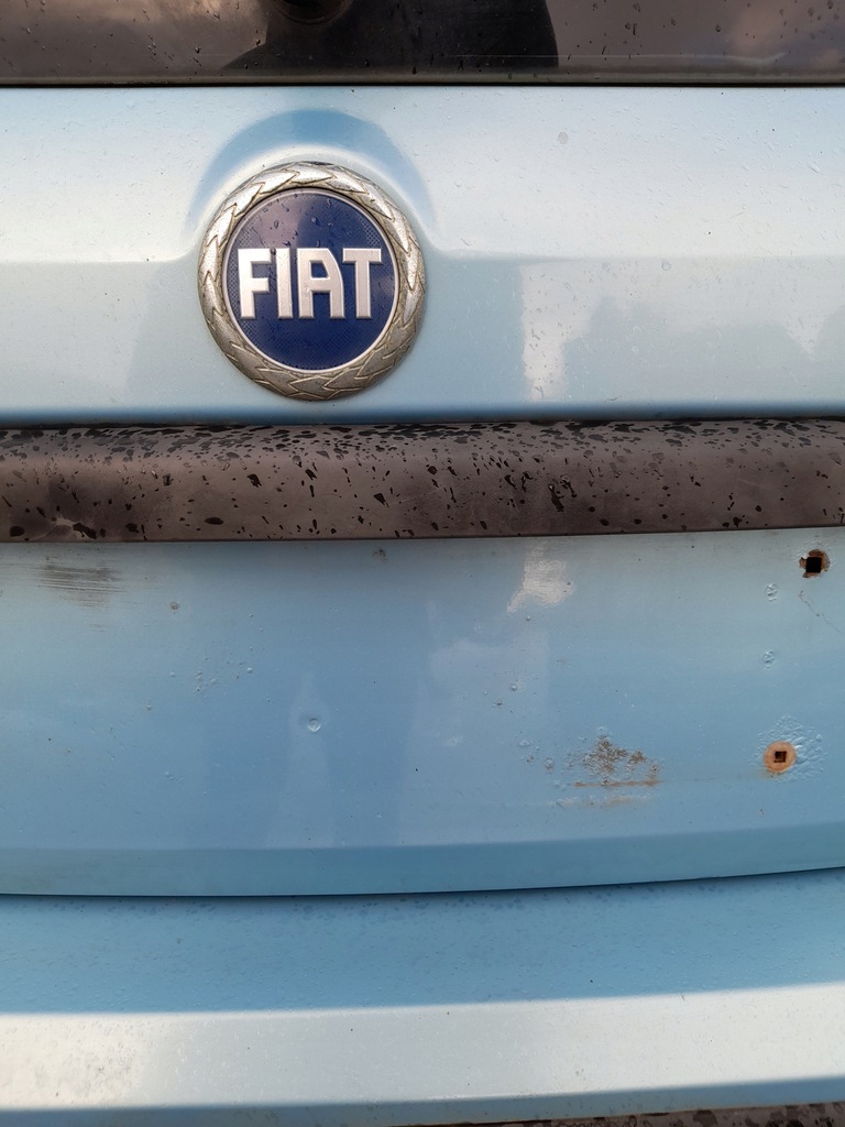 фото №6, Fiat panda ii кришка багажника багажника задня 737/a