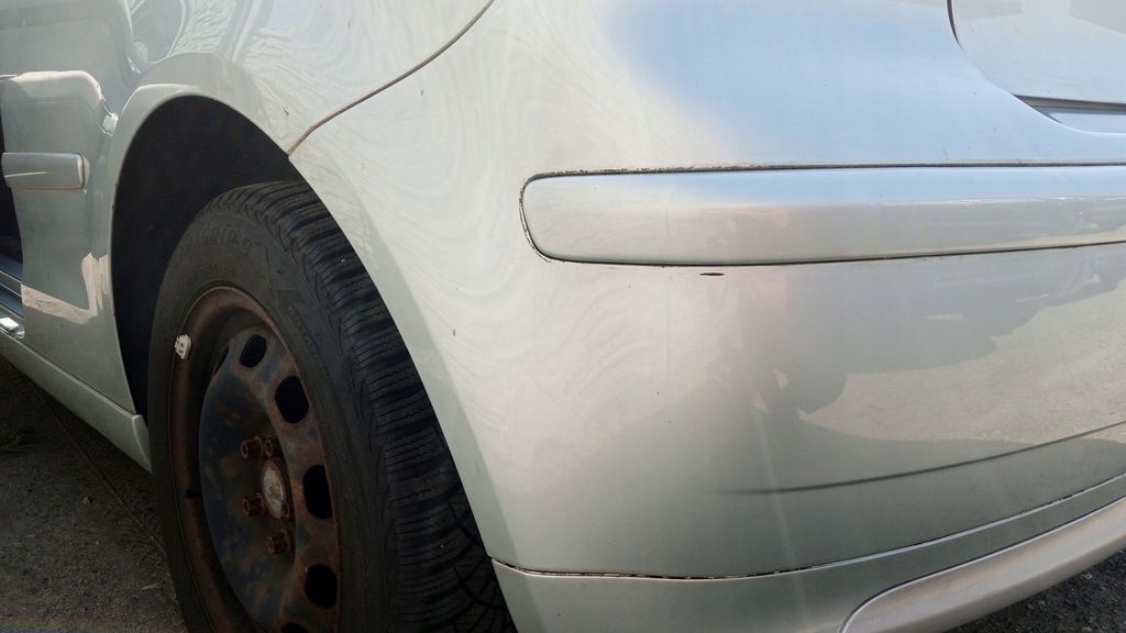 фото №6, Volkswagen polo 9n lift 05- бампер задній bluemotion lp7x