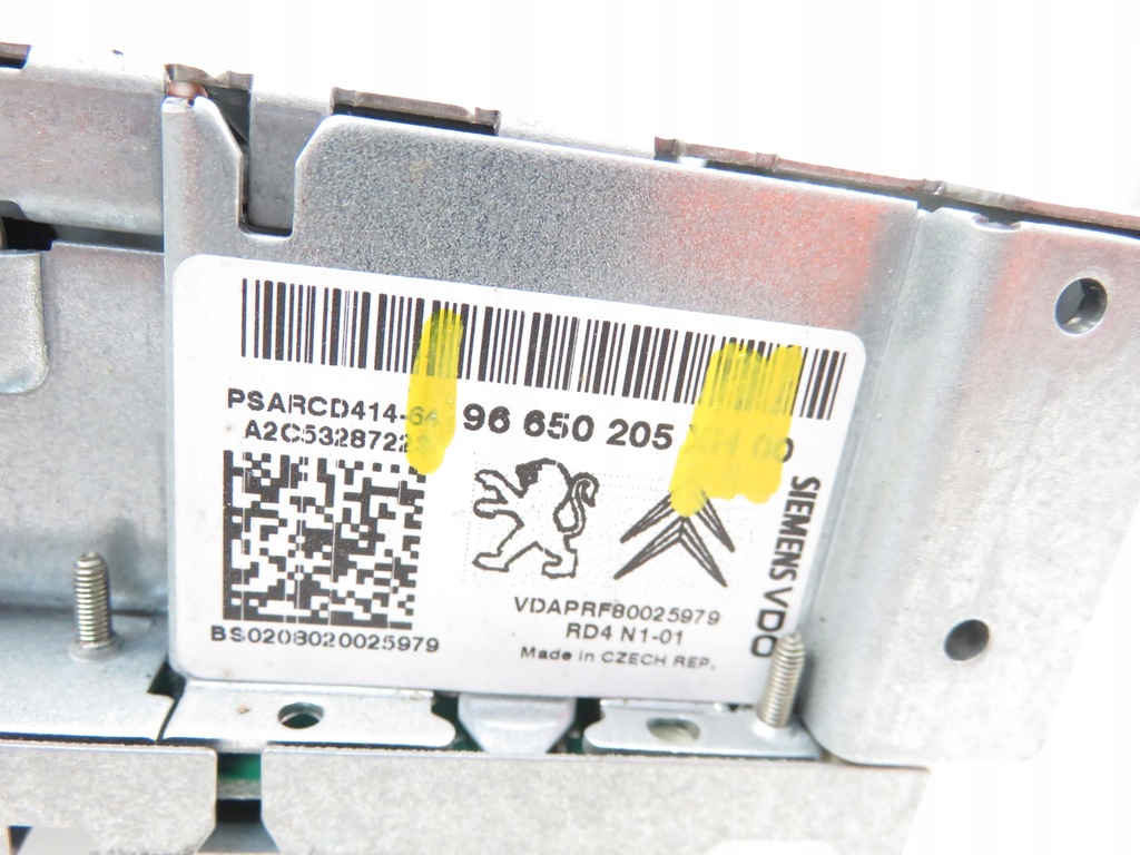 фото №6, Радио peugeot 308 96650205