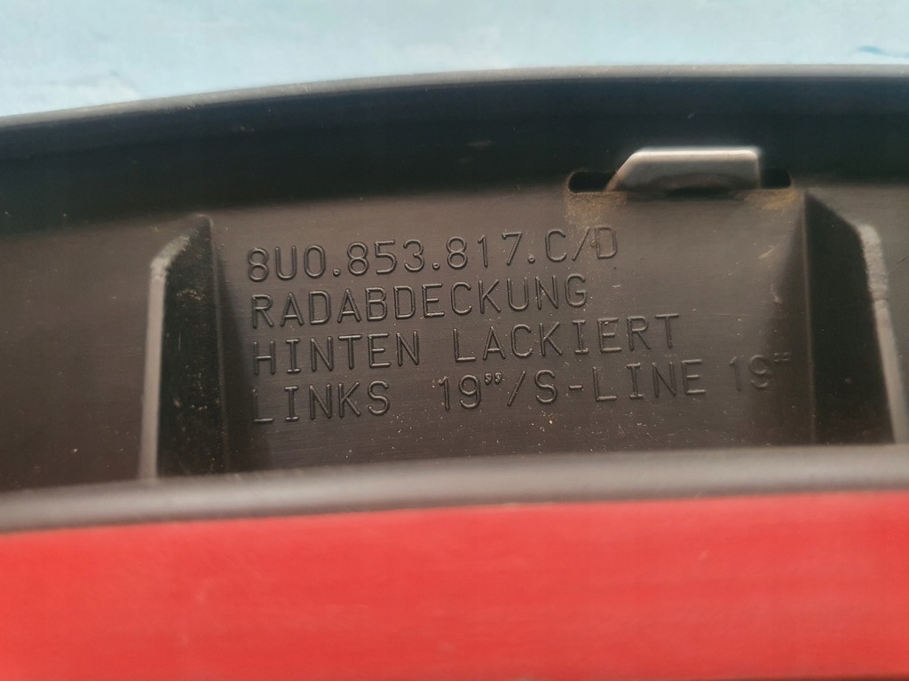 фото №4, Молдинг крила audi q3 8u0 ліва задня задня