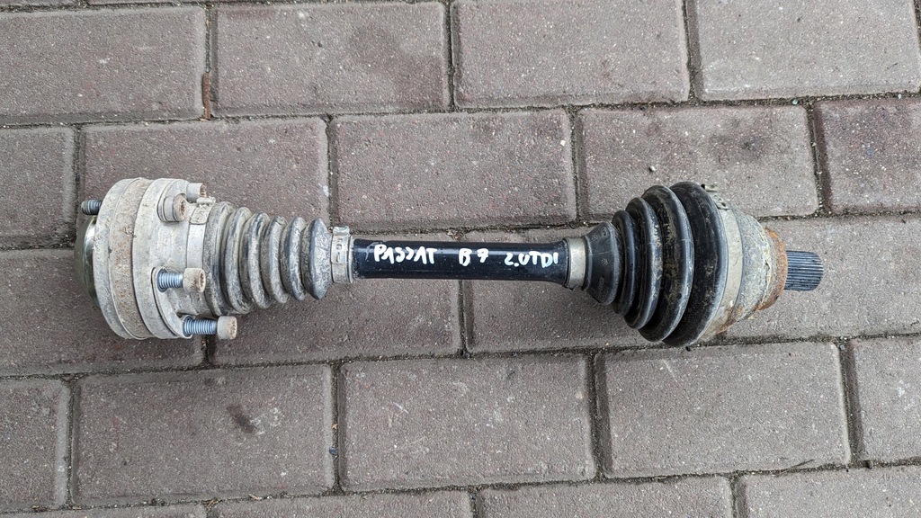 фото №1, Приводной вал короткий vw passat b7 2.0 tdi